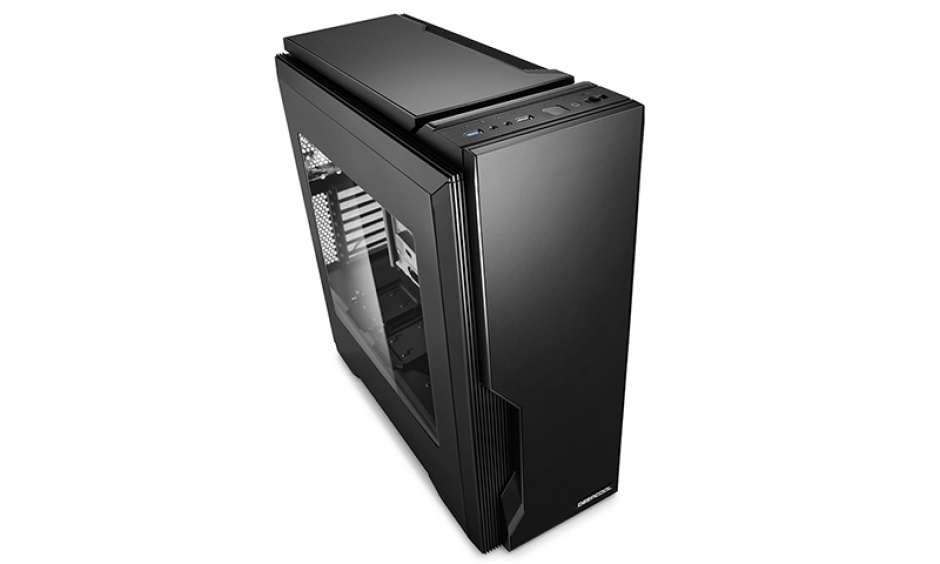 Imagine CARCASA DEEPCOOL ATX Mid-Tower, 1* 120mm BLUE LED fan & 1* 120mm fan, DUKASE v3